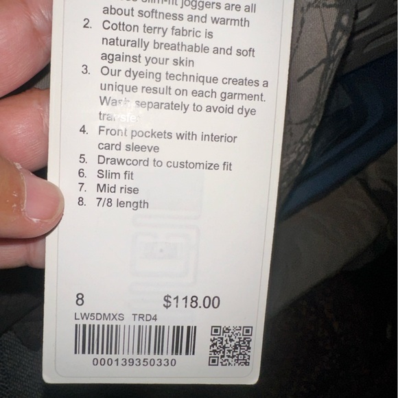 Lululemon🖤🪶NWT to dye for  joggers - Picture 16 of 16